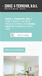 Mobile Screenshot of dentistinroundrock.com